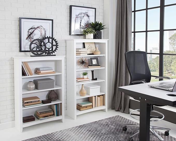 International Concepts Shaker Bookcase - 60" H White