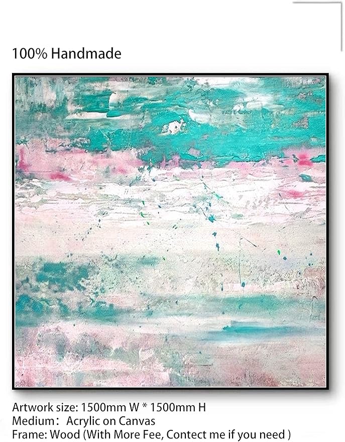 Large Abstract Painting,Modern abstract painting,texture art painting,palette knife canvas,acrylic abstract,art with texture 32x32 inch