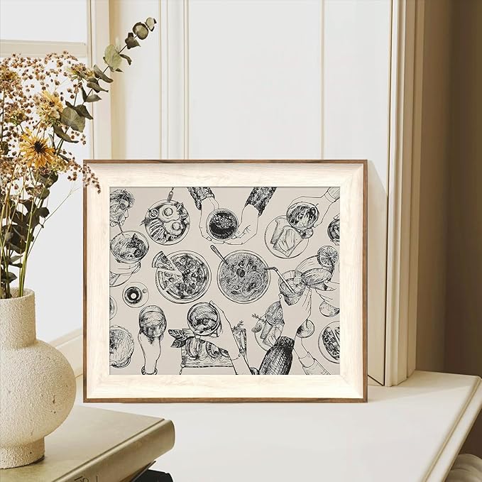 ASTRDECOR Cheers Bar Cart Wall Decor - Vintage Cheers Sign Canvas Print, Retro Clinking Glasses Oil Painting for Home Kitchen, Farmhouse Cocktail Bar Decor, Trendy Party Wall Art Bar Cart Accessories Gift - 10x12Inch