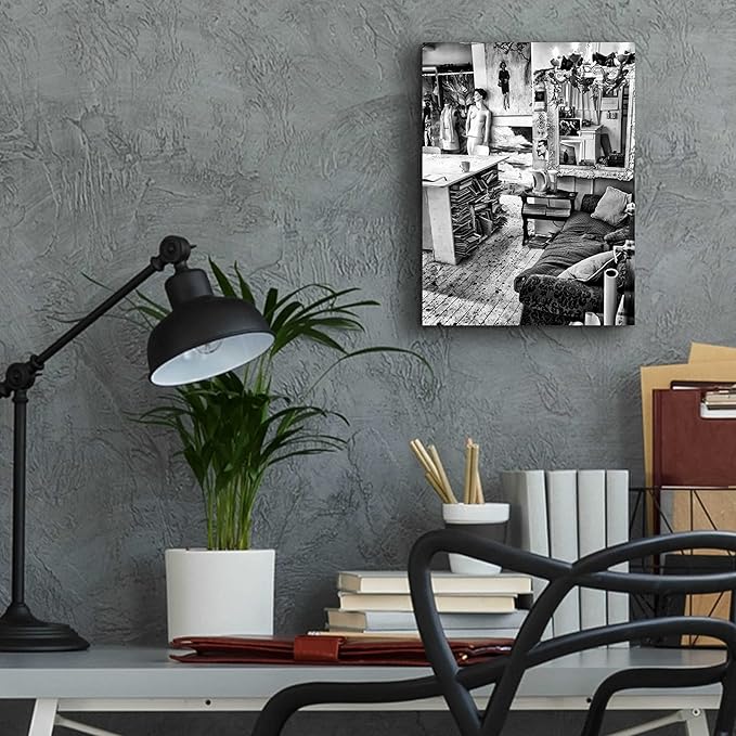 Epic Art 'Workspace' by Design Fabrikken, Acrylic Glass Wall Art, 12"x16"