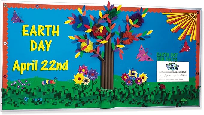 Fadeless Bulletin Board Paper, Fade-Resistant Paper for Classroom Decor, 48” x 12’, Brite Blue, 1 Roll
