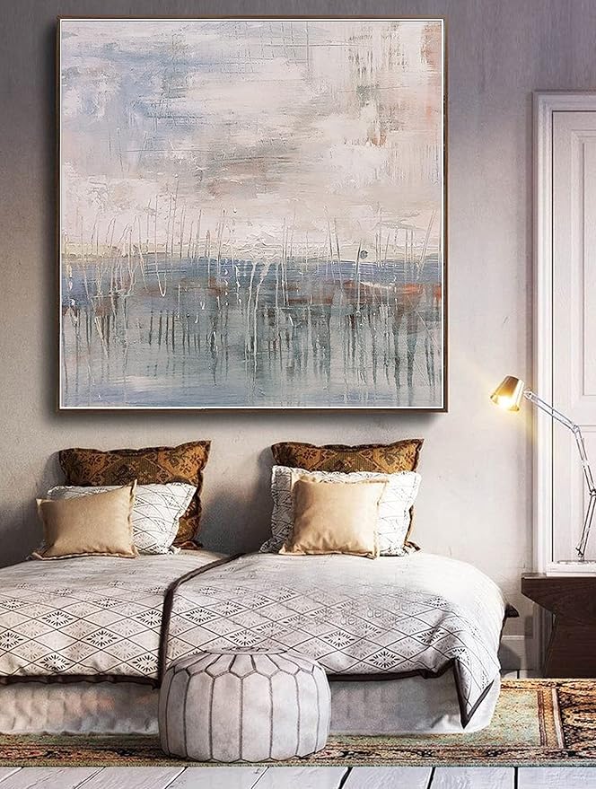 Original Abstract Canvas Art,Large Abstract Canvas Art,oil abstract canvas,unique painting art,large abstract art 50x50 inches