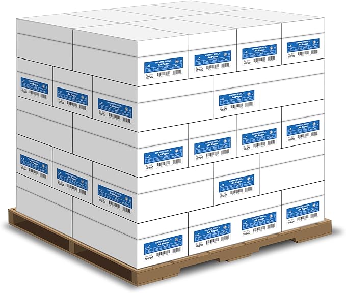 Hammermill A4 Paper, 20 lb Copy Paper (210mm x 297mm - 92 Bright, Made in the USA) - 1 Pallet, 40 Cases (200,000 Sheets)