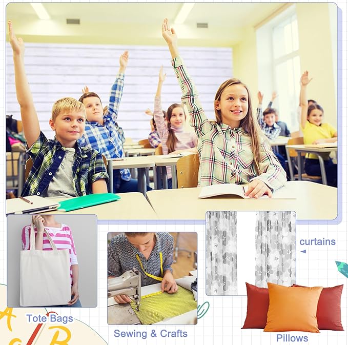 Bulletin Board Paper 48'' x 107'' Class Boards for Classroom Bulletin Boards Everyone is Welcome Classroom Board Decor Pillows Curtains Crafts(White Wood,1 Pc)