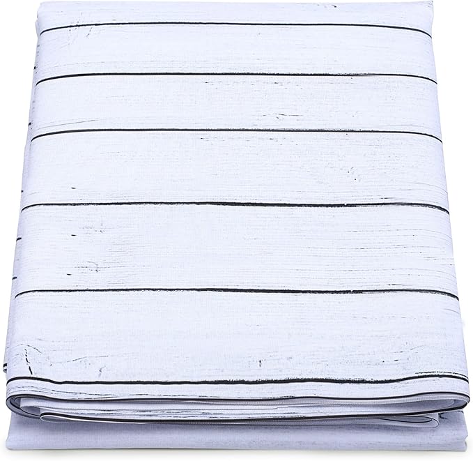 Bulletin Board Paper 48'' x 107'' Class Boards for Classroom Bulletin Boards Everyone is Welcome Classroom Board Decor Pillows Curtains Crafts(White Wood,1 Pc)