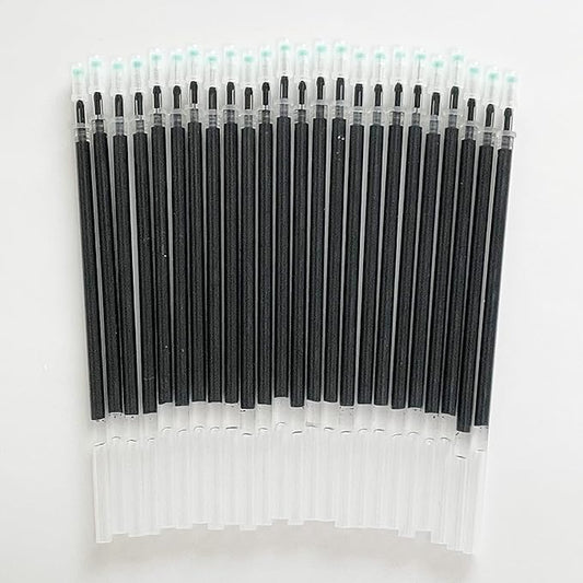 Sencoo 24-Pack 0.5 mm Black Gel Ink Pen Replace Refills Office Pen Refills