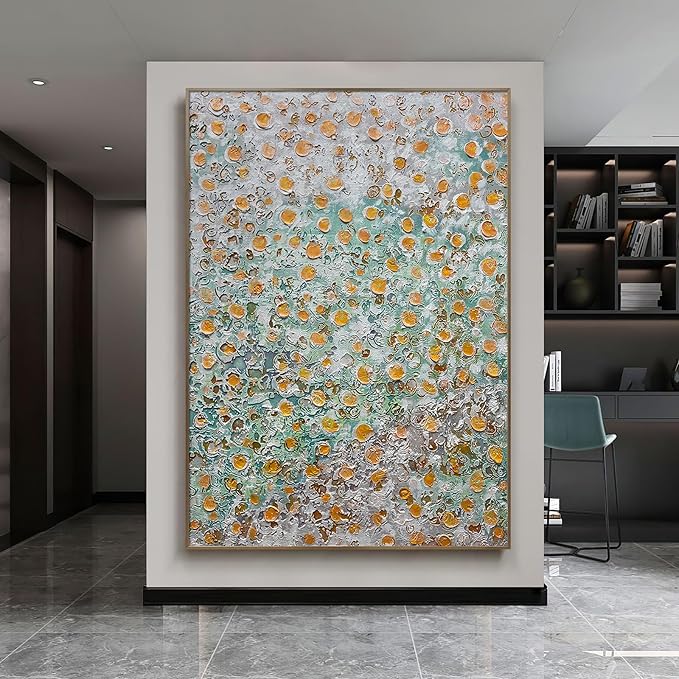 BrightA Green Grass Canvas Wall Art for Living Room Extra Large Wall Art Large Artwork for Living Room Large Wall Decor for Bedroom Office Wall Decor 31.5"x47.2"