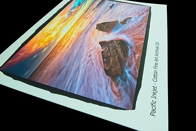 (11-x-17) 25 Sheets 100% Cotton Fine Art Matte Double Sided Inkjet Paper - 16mil 325gsm See Description for Compatibility Info Before Purchase - OBA Free Archival Grade Inkjet Media