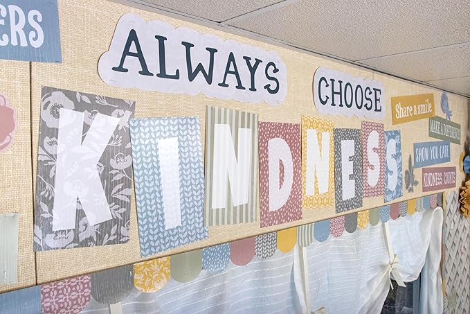 Teacher Created Resources Classroom Cottage Always Choose Kindness Bulletin Board (TCR7172)