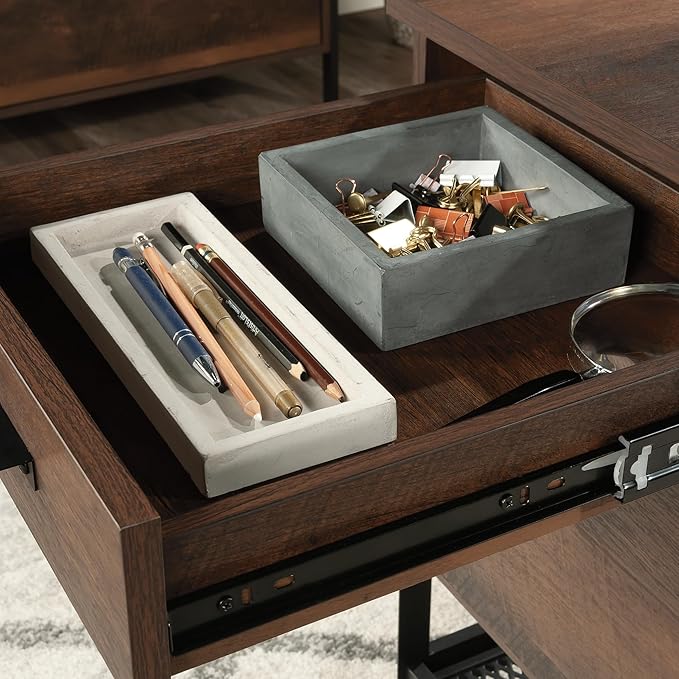 Sauder Briarbrook Mobile File Ped, Barrel Oak Finish