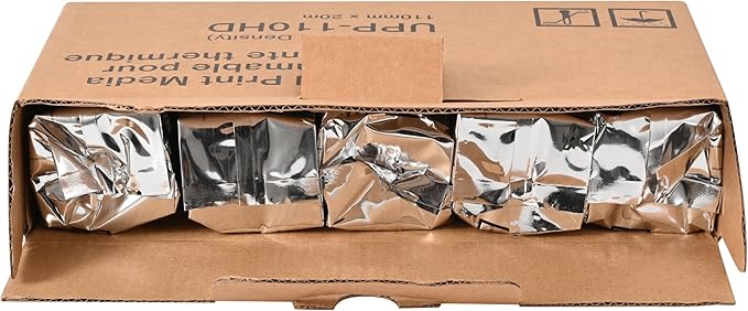 UPP-110HD Ultrasound Thermal Printer Paper, High Density, 5 Rolls