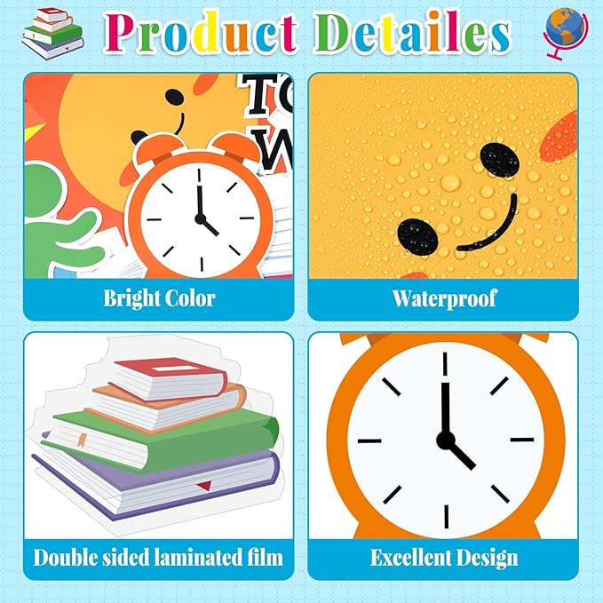 gisgfim Growth Mindset Bulletin Board Decorations Set Positive Motivational Classroom Decor Inspirational Quote Cutouts Steps of Success Bulletin Board for Back to School Home Chalkboard Wall