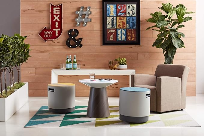 Steelcase Turnstone Canary Fabric Chair, Grey
