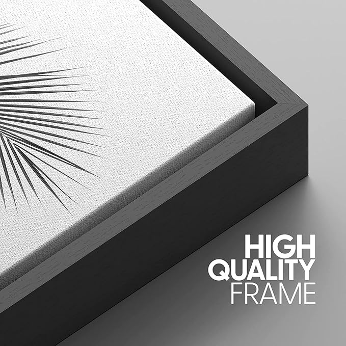 ZHMANLUCK Modern Canvas Wall Art Extra Large Abstract Artwork Office Decor Gold Foil Wall Picture Beautiful Art Wall Room Decoration 80x160cm/(31x63inch) with-Black-Frame
