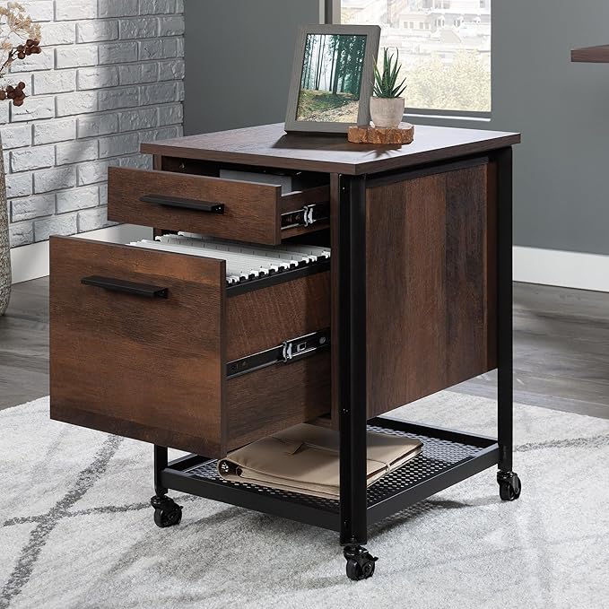Sauder Briarbrook Mobile File Ped, Barrel Oak Finish