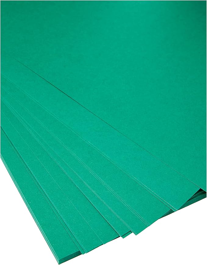 Canson Iris Vivaldi A4 185 GSM Smooth Colour Paper - Fir Tree (Pack of 50 Sheets)