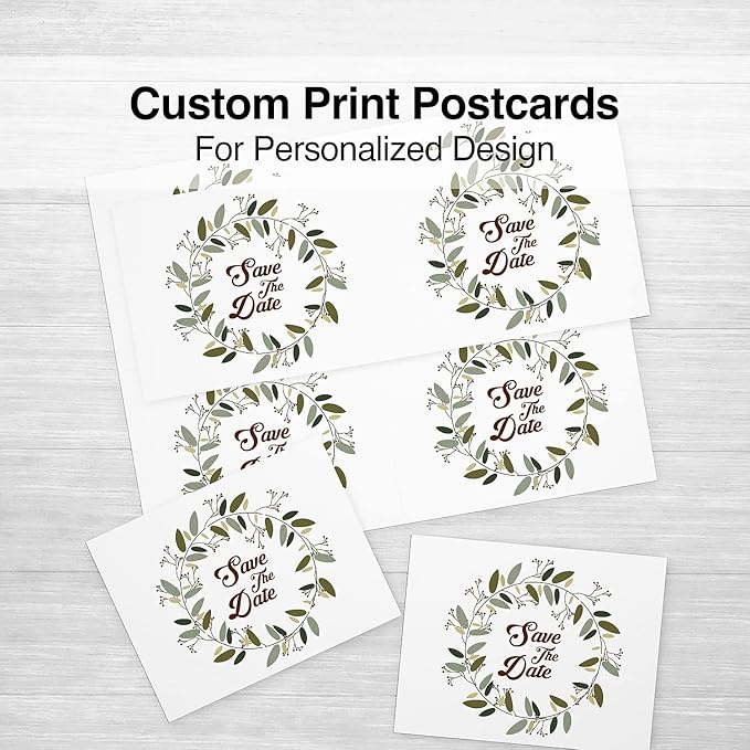 STAPLES Matte Postcards, 5.5” x 4.25”, White, 800/Carton – Blank Postcards for Printing & Mailing