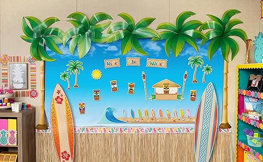 Teacher Created Resources Giant Surfboards Bulletin Board (TCR5090)