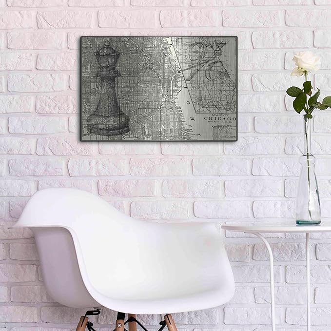 'Office Sketches Collection E' by Ethan Harper Metal Wall Art, 24"x16"