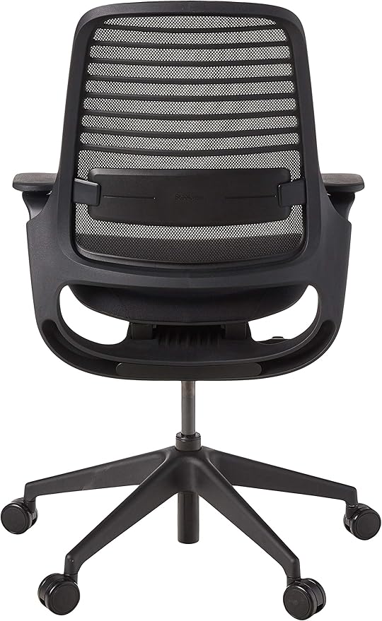Steelcase Series 1 Office Chair, Carpet Casters, Black