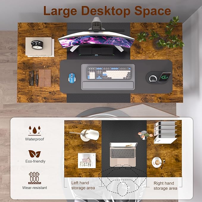 Computer Desk, 47 Inch Home Office Desks