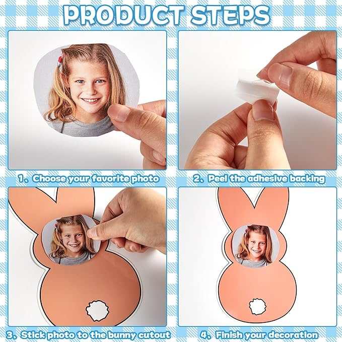 Easter Bunny Bulletin Board Decorations Set Easter Peeps Classroom Decorations Spring Easter Eggs Rabbit Paper Cutouts Colorful DIY Name Tags Craft for School Wall Door Decor Office Teacher Supplies