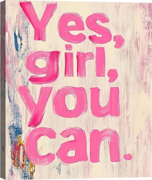 Office Wall Decor Motivational Framed Canvas Wall Art Inspirational Prints for Home Bedroom Living Room Gym Dorm Classroom Made in USA