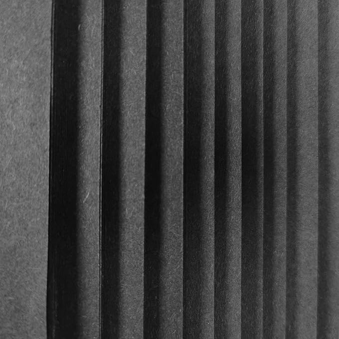 A2 Recycled Black Sugar Paper 100gsm 50 Sheets by BCreative ®