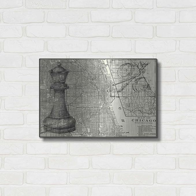 'Office Sketches Collection E' by Ethan Harper Metal Wall Art, 24"x16"