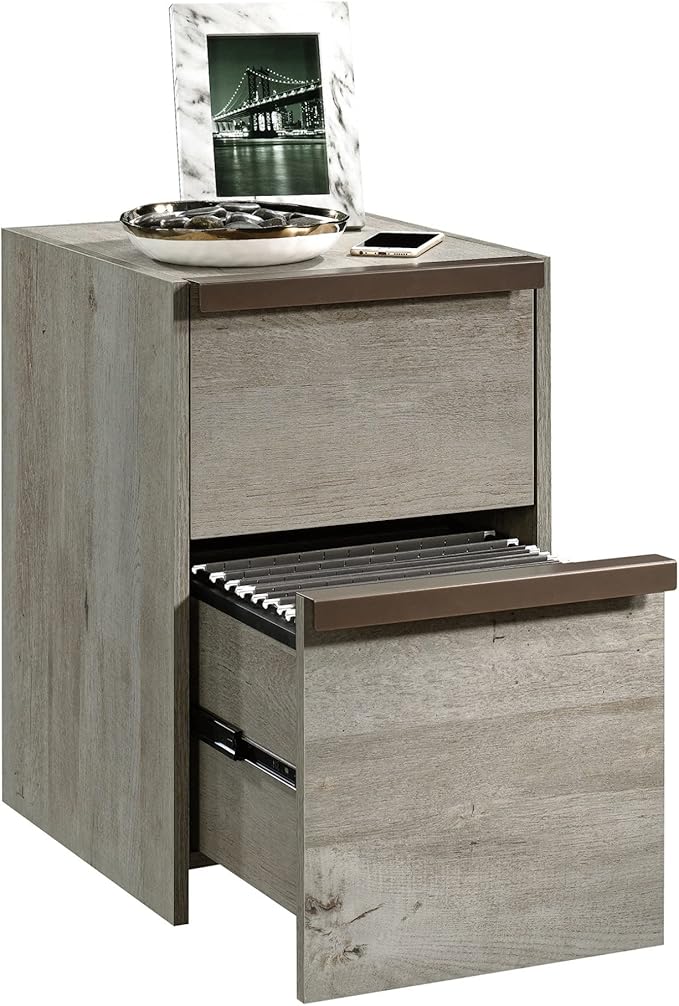 Sauder® Manhattan Gate 18"D Vertical 2-Drawer Mobile File Cabinet, Mystic Oak