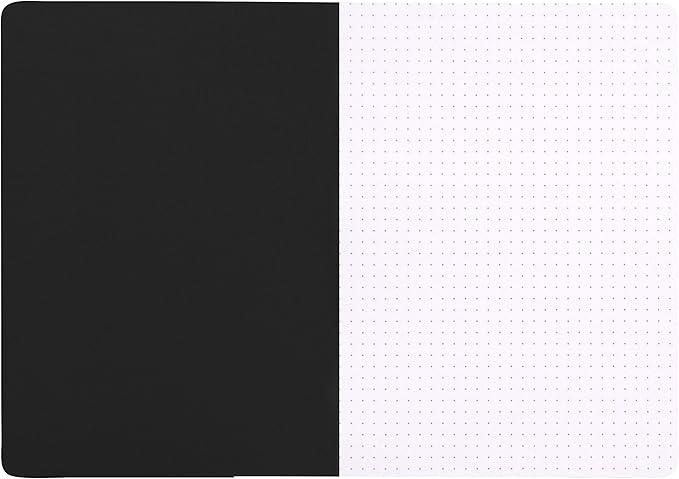 Rhodia Classic Dot Grid 6 X 8 1/4 A5 Black Cover Notebook