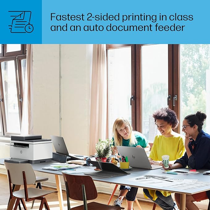 HP LaserJet MFP M235sdw All-in-One Laser Wireless Printer, Scan/Copy, Black & White, Duplex, Best-for-Office