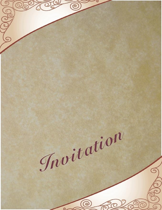 150 Old Age Parchment 60# Text (=24# Bond) Paper Sheets - 8.5 X 11 Inches Standard Letter|Flyer Size - 60 Pound is Not Card Weight - Vintage Old Parchment Semblance