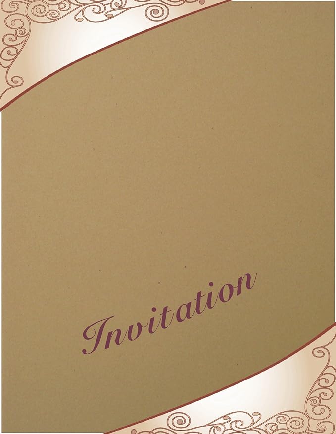 100 Brown Kraft Fiber 80# Cover Paper Sheets - 5.5" X 8.5" (5.5X8.5 Inches) Half Letter | Statement Size - Rich Earthy Color with Natural Fibers - 80lb/pound Cardstock - Smooth Finish