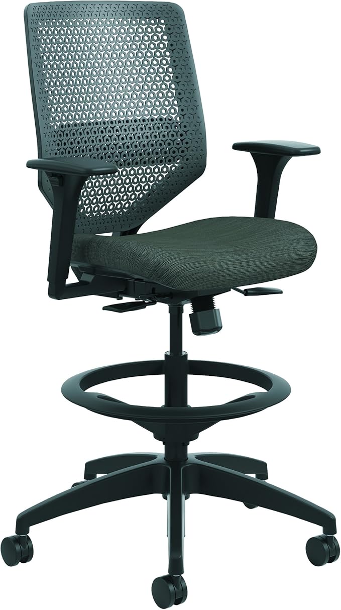 HON SVSR1ACLC10T Solve Series ReActiv Back Task Stool, Ink