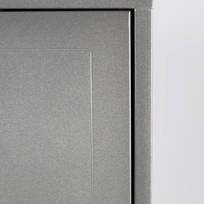 Lorell 2-Drawer Mobile File Cabinet, Gray- (LLR16873)