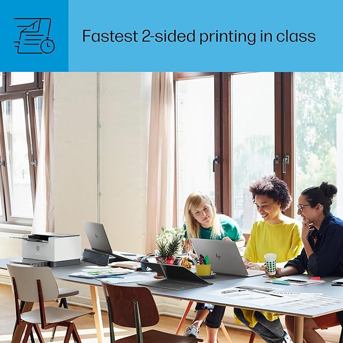 HP LaserJet M207dw Laser Wireless Printer, Black and White, Duplex, Best-for-Office