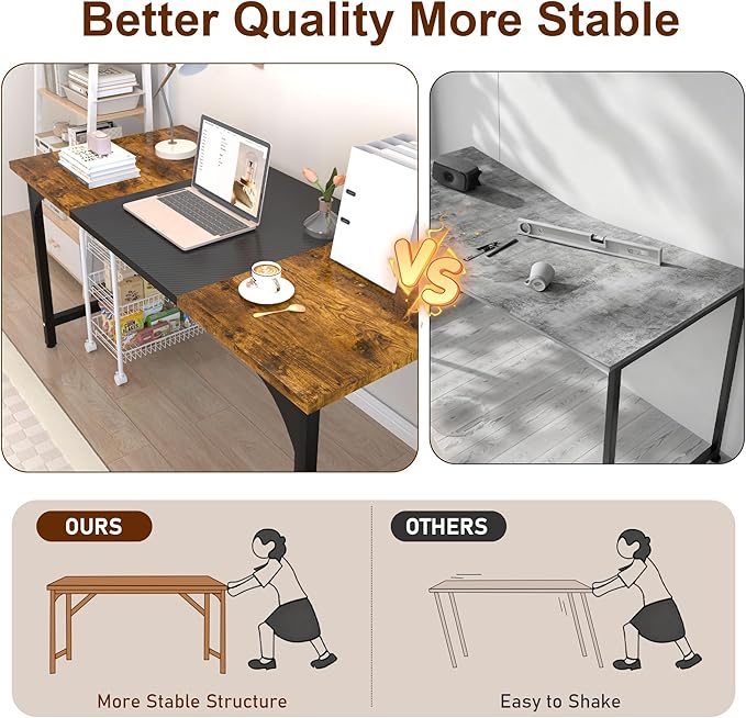 Computer Desk, 47 Inch Home Office Desks