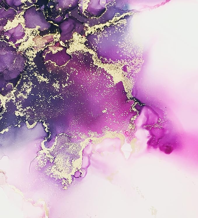 Alcohol Ink Paper - Non-Absorbent, Heavy Weight & Tear Resistant - Forgiving - Many Inks Wipe Off Clean for Easy Reuse On White - Flexible Bright White EVO 11x14 Inch (10 Sheets)