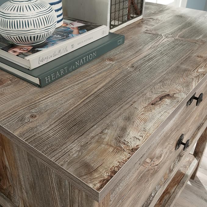Sauder Granite Trace Lateral File, Rustic Cedar Finish