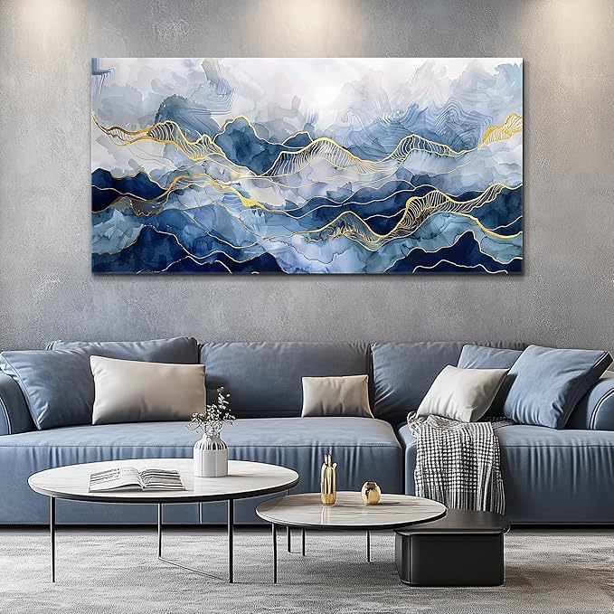 FUHAIHUA Canvas Wall Art For Living Room Large Decor For Bedroom Office Decorations Ink Abstract Paintings Minimalism Pictures Canvas Artwork Modern Home Decor Posters Hotel Mural