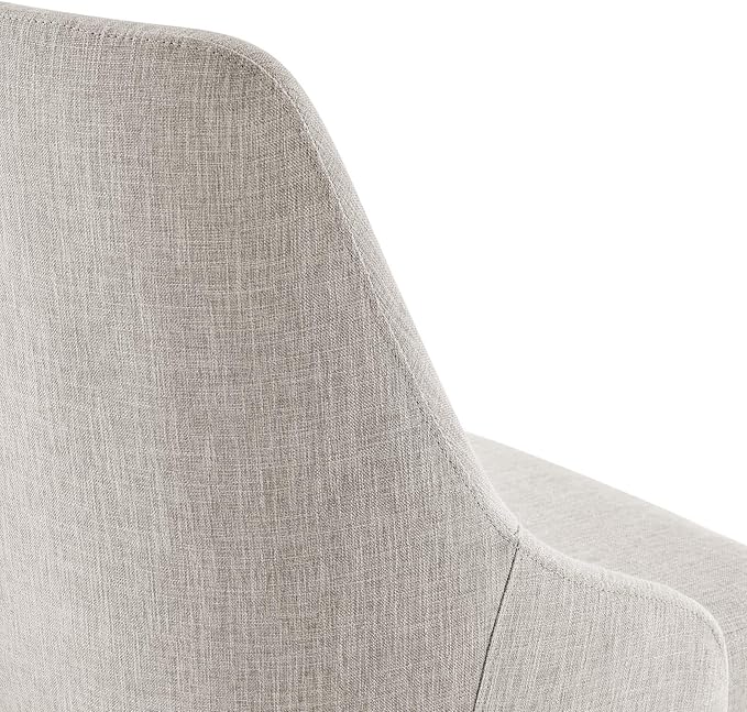 Modway EEI-4371-BLK-BEI Designate Swivel Upholstered Office Chair, Black Beige