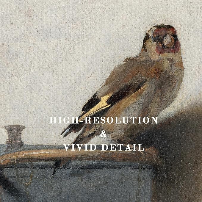 Kizbok Vintage Bird Wall Art Prints Decor, Neutral Bird Still Life Canvas Prints Painting, Farmhouse Wall Decor Antique Animal Art Pictures for Bedroom, Vintage Artwork Poster for Bathroom Bedroom Gallery Home(8" x 10"-UNFRAMED)