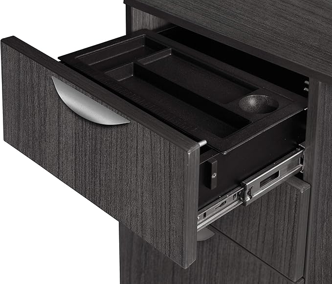 Regency Legacy Desk Pedestal File One Box Drawer, Ash Grey