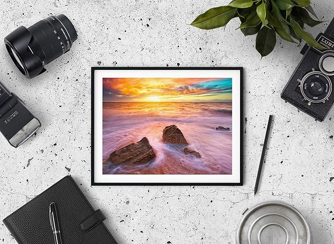 5x7 25 Sheets 12mil 205gsm 100% Cotton Fine Art Natural Matte Double Sided Inkjet Paper - Professional Archival Grade Paper for Inkjet Photo Printers - OBA Free Printer Paper for Photography and Art