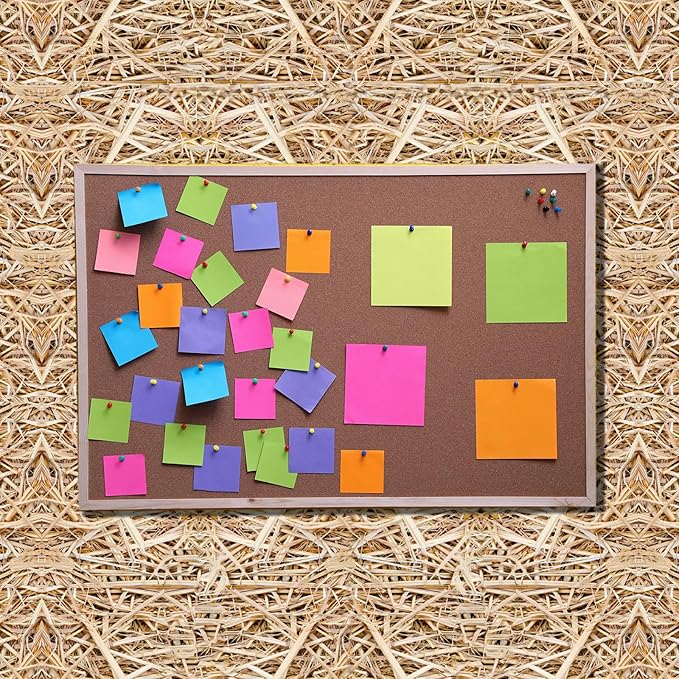 Tenceur Wrapping Paper Roll Bulletin Board Borders Paper Fade Resistant Decorative(24 Inch X 100ft,Straw)