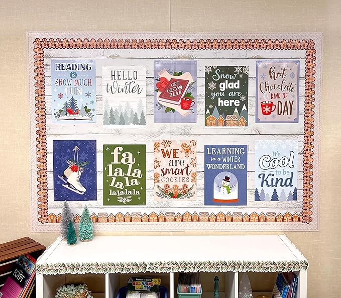 Teacher Created Resources White Shiplap Pinboard | Better Than Paper | Bulletin Board Roll | Pack of 2