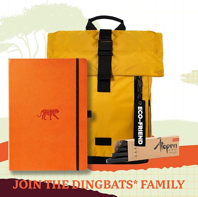 A4+ Orange Tiger Graph (Wildlife)