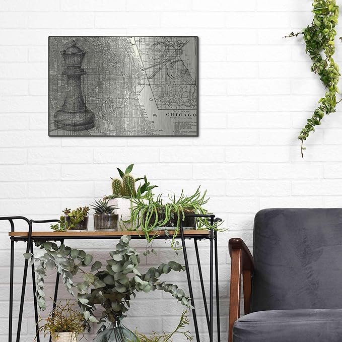 'Office Sketches Collection E' by Ethan Harper Metal Wall Art, 16"x12"
