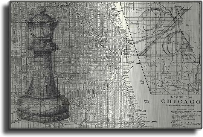 'Office Sketches Collection E' by Ethan Harper Metal Wall Art, 24"x16"